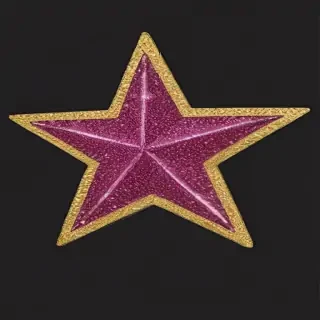 glitter star png