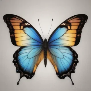 butterfly outline