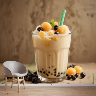 milk tea boba wallpaper