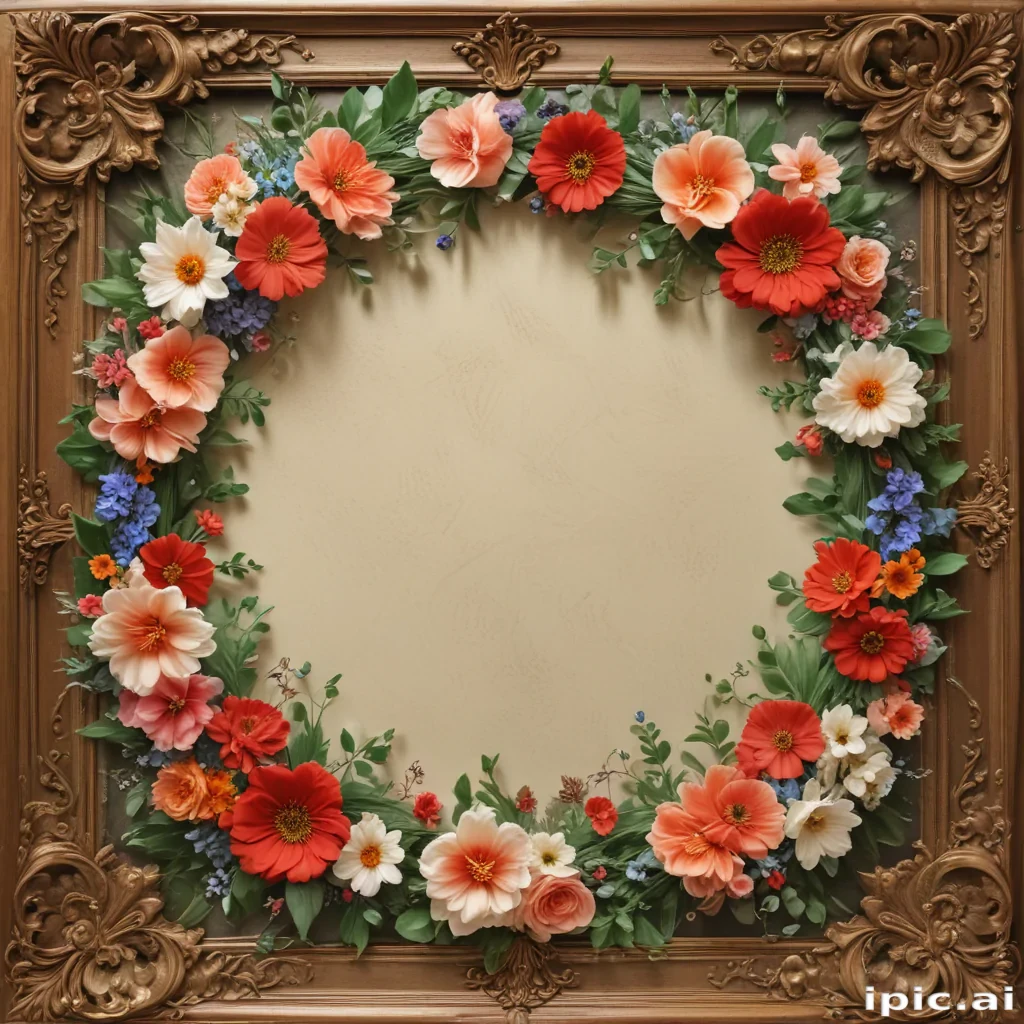 floral frame