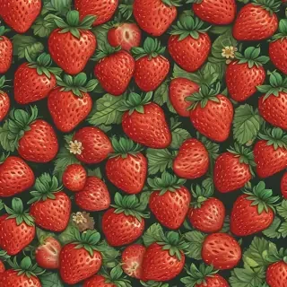 strawberry wallpaper iphone