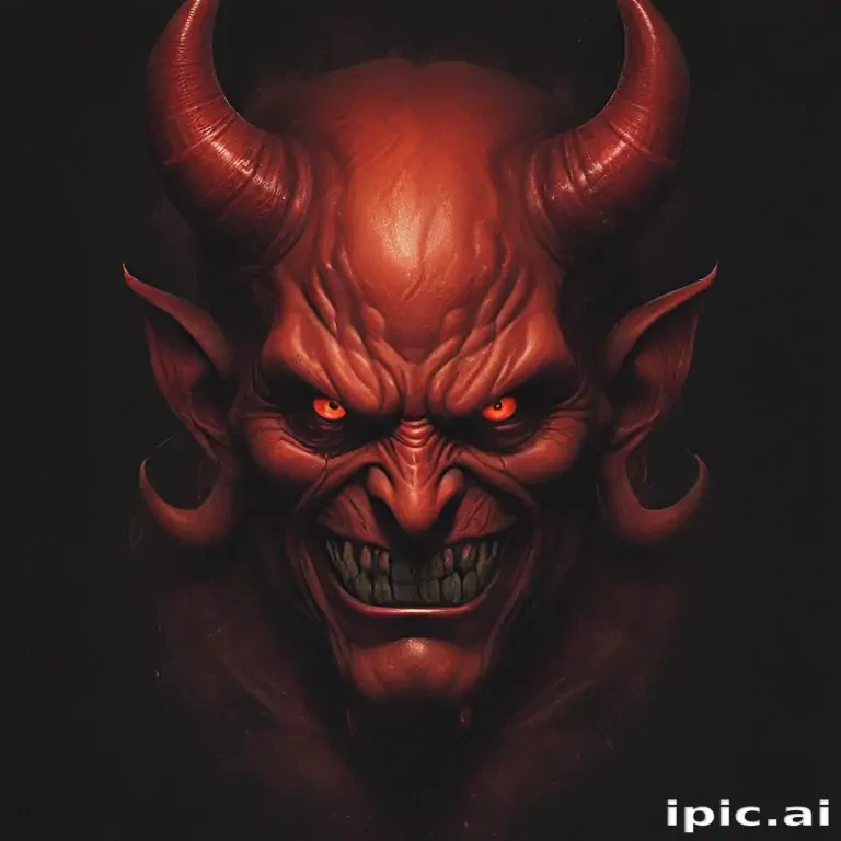 wallpaper of the devil