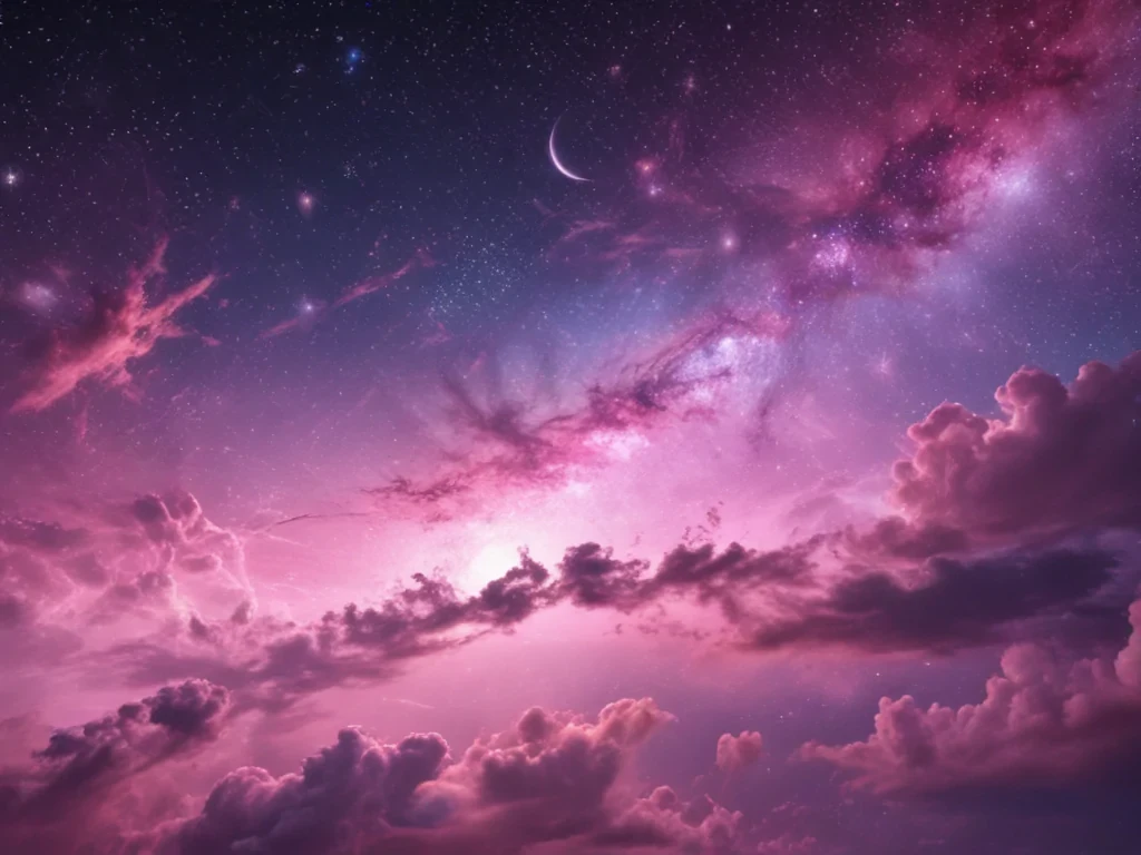 pink galaxy wallpaper