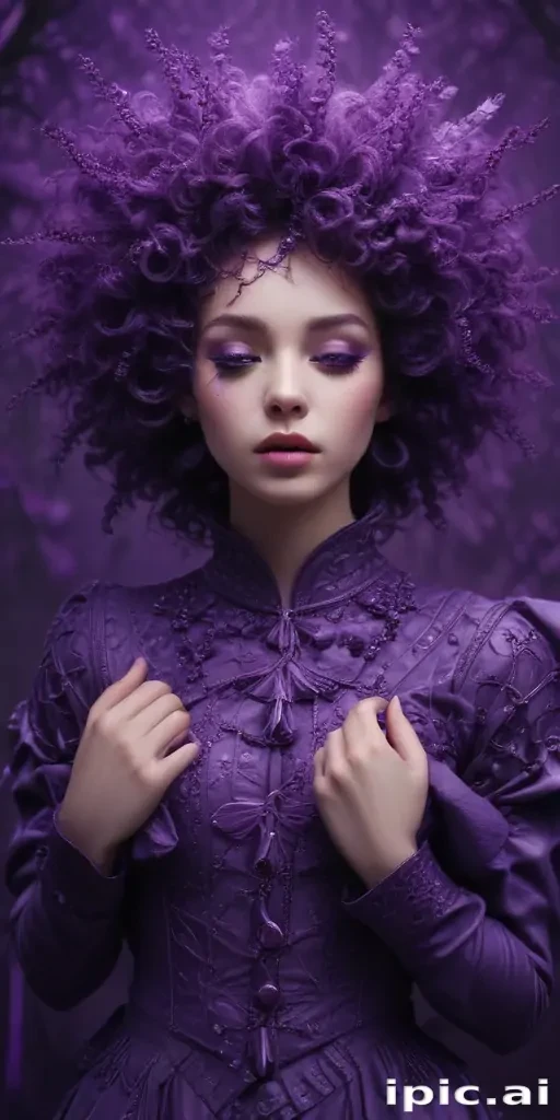 aesthetic purple pictures