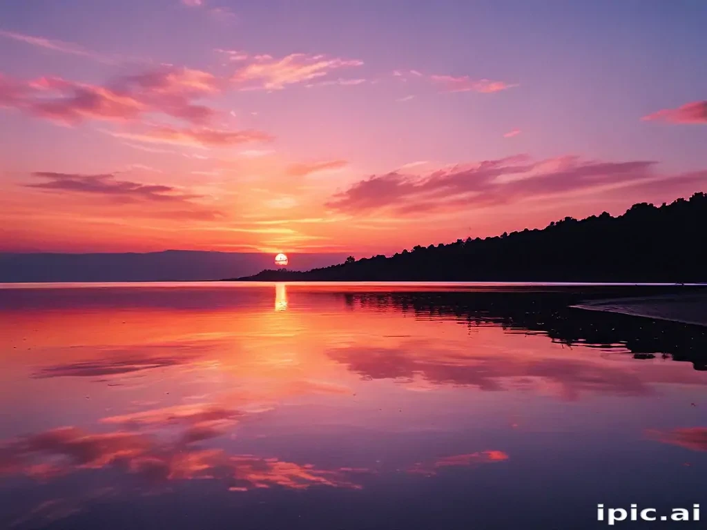 aesthetic sunset wallpaper