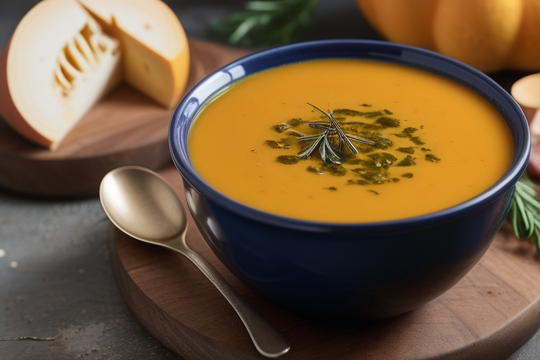 what goes well with butternut squash soup