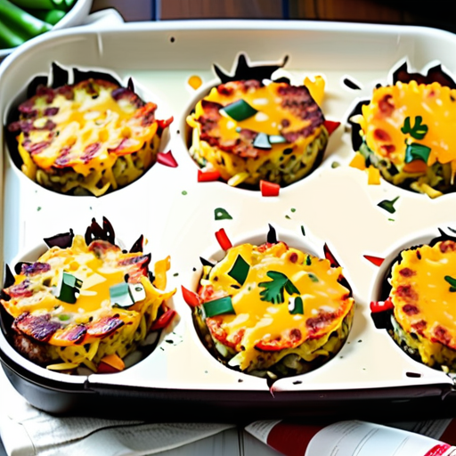 breakfast casserole hash brown patties