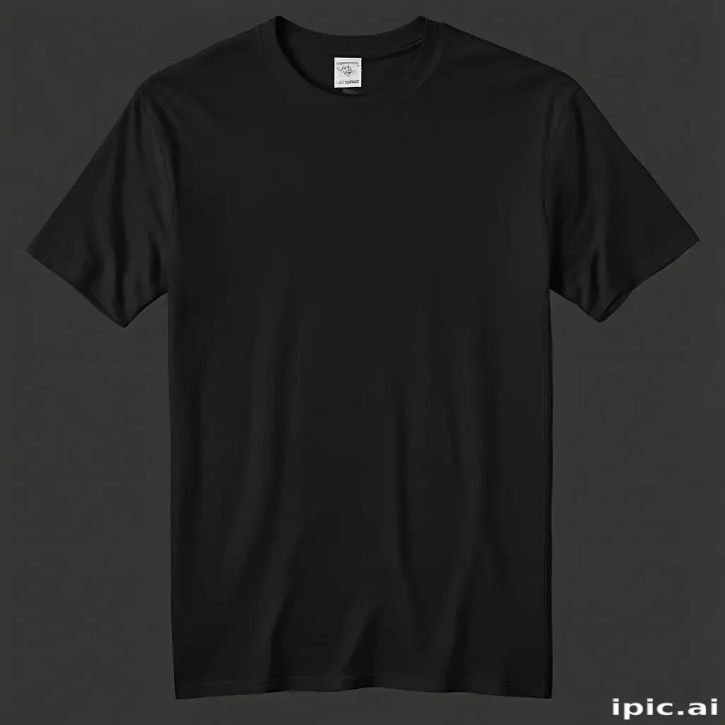 black tee png
