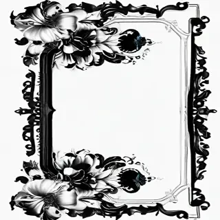 border clip art black and white