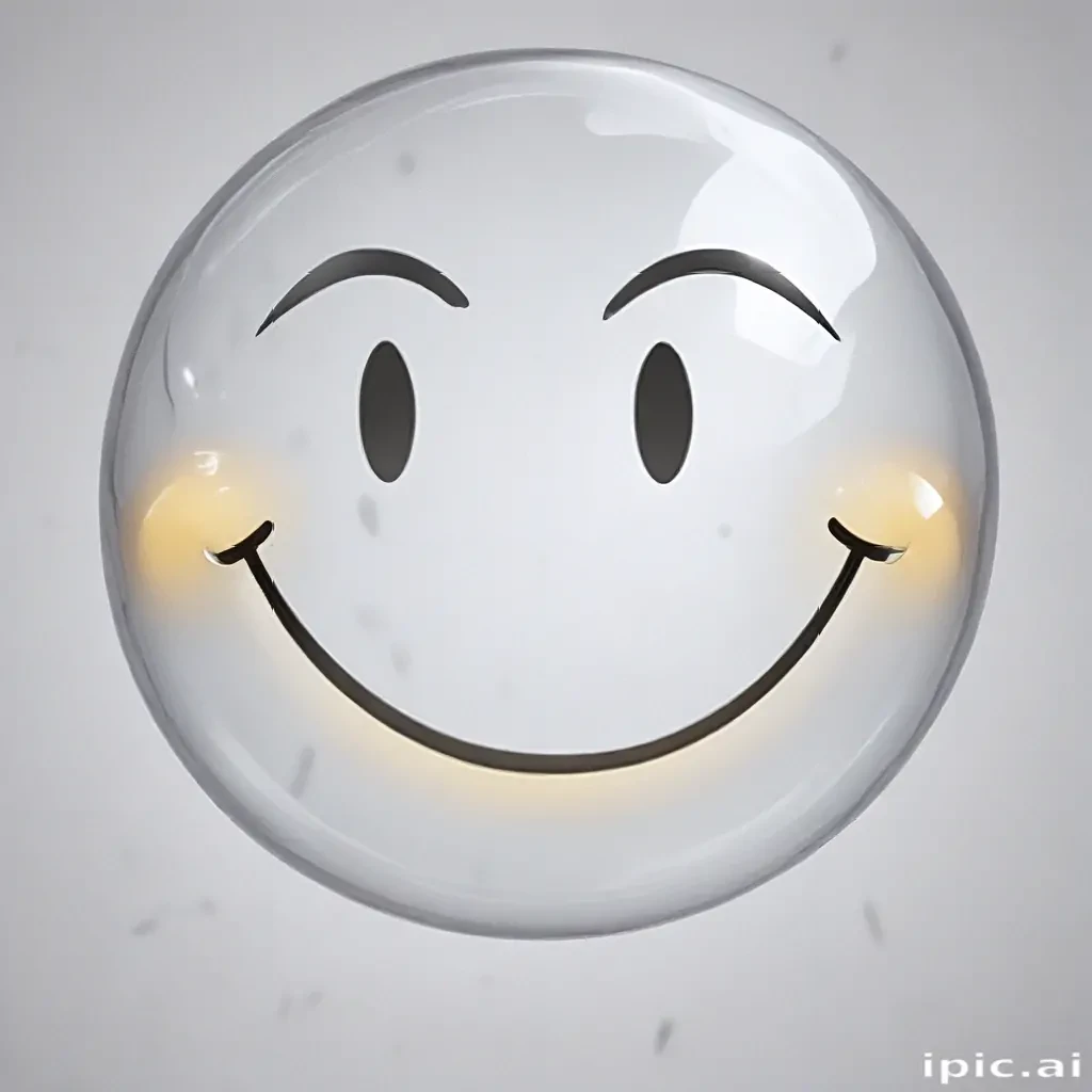 transparent happy face