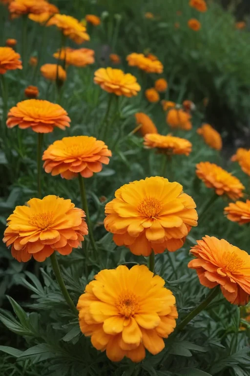 marigolds transparent
