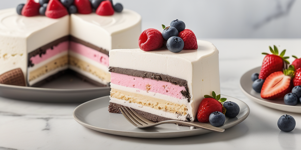 5 minute ice cream cake
