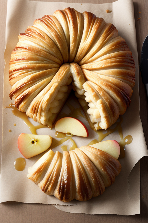 upside down apple puff pastry
