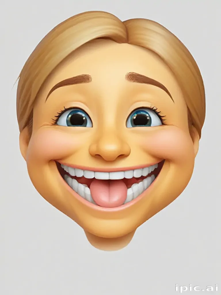 laugh emoji transparent background