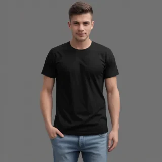black t-shirt png