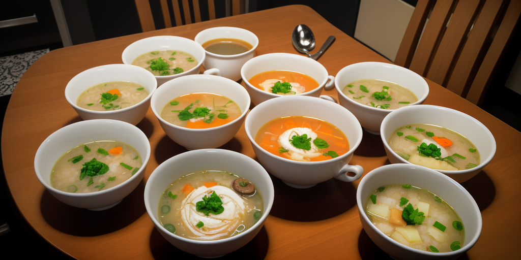 how many cups in a bowl of soup