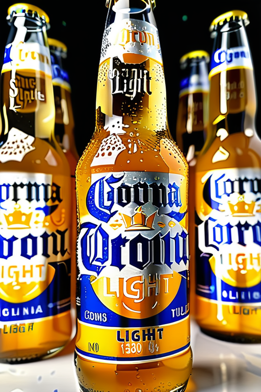 how many calories in corona light