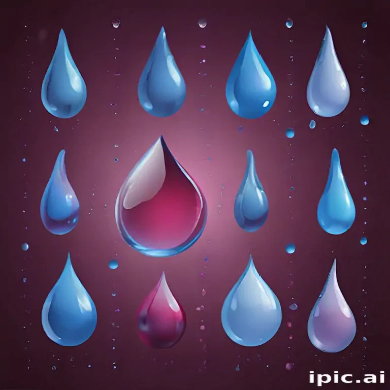 water drops clip art