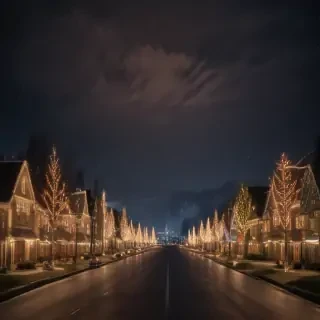 xmas lights png