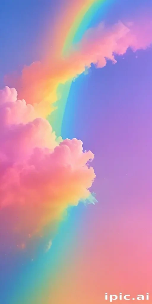 rainbow wallpaper aesthetic