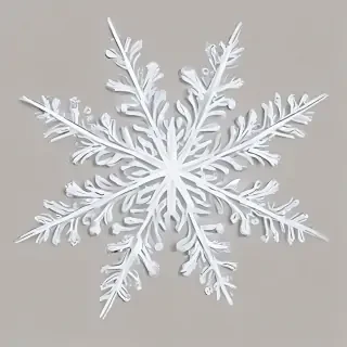 snowflake clipart free