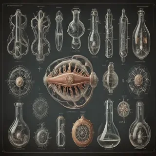 vintage scientific illustrations