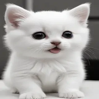 cute black and white