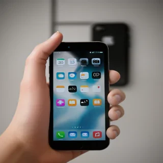 hand with phone