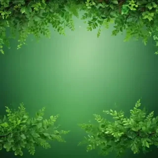 green background