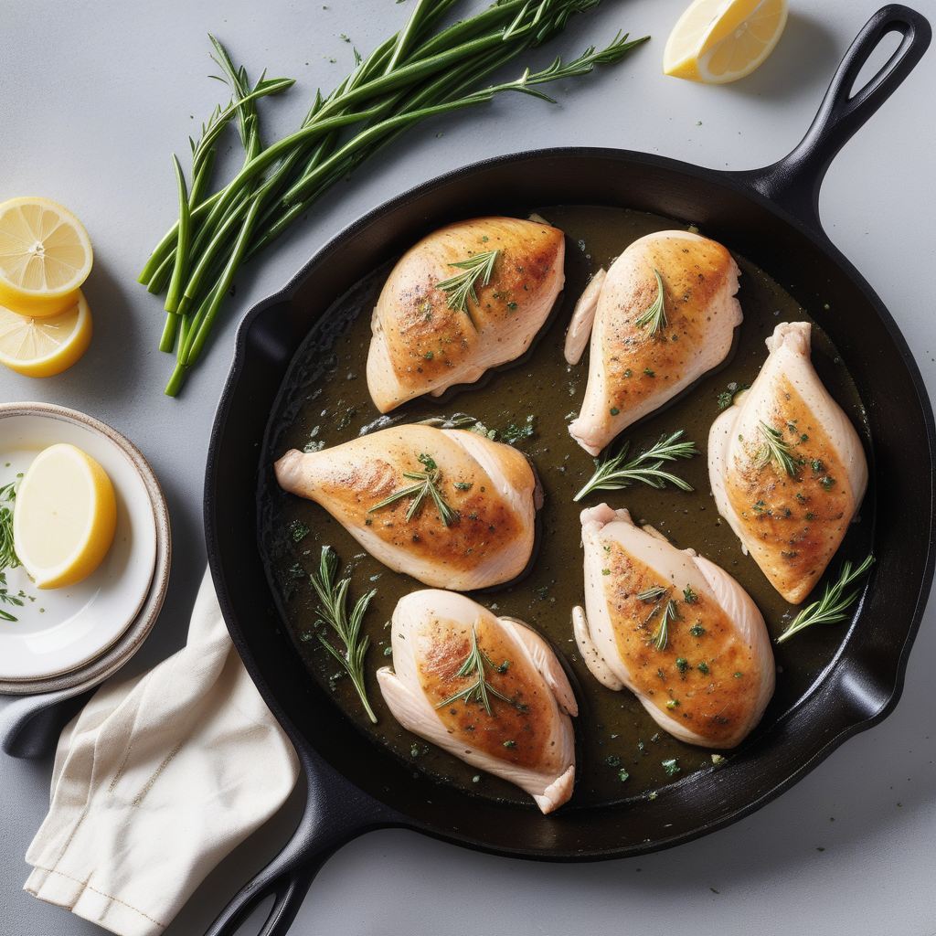 chicken breast recipes in cast iron skillet