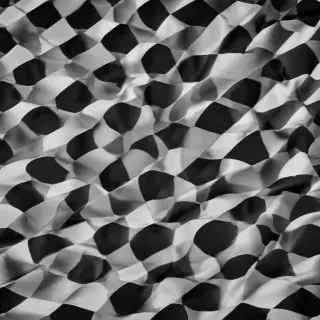 black and white checkered background