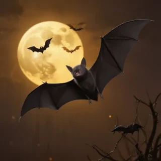pictures of halloween bats