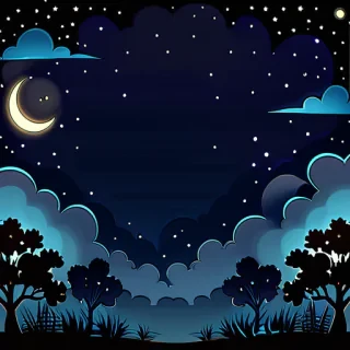 night time background