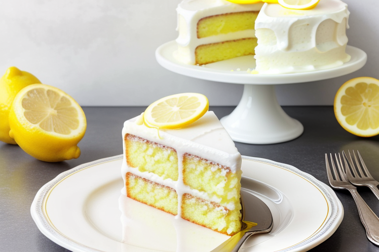 lemon simple syrup for cake