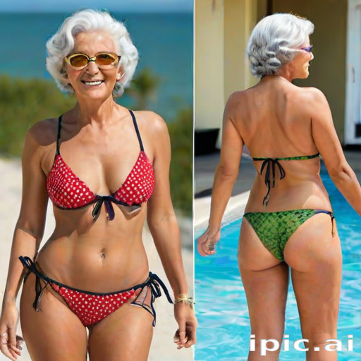 granny string bikini