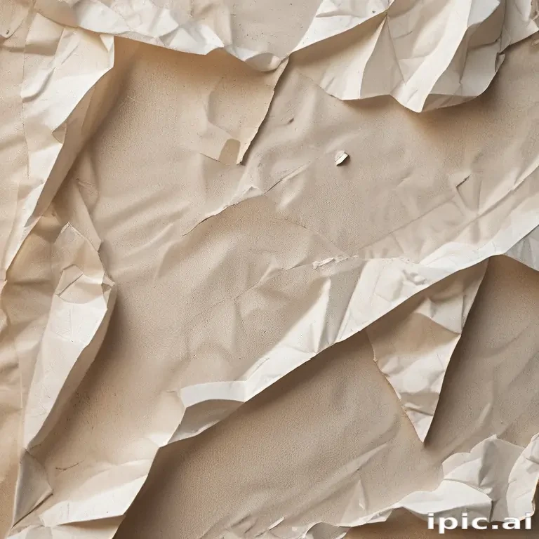crumpled paper overlay