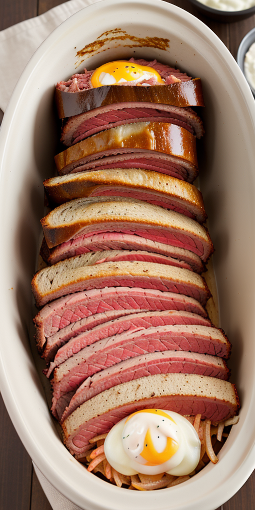 corned beef slow cooker reuben