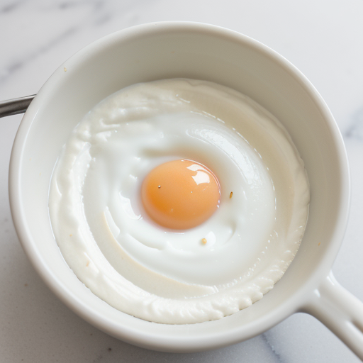 1/4 cup egg white calories