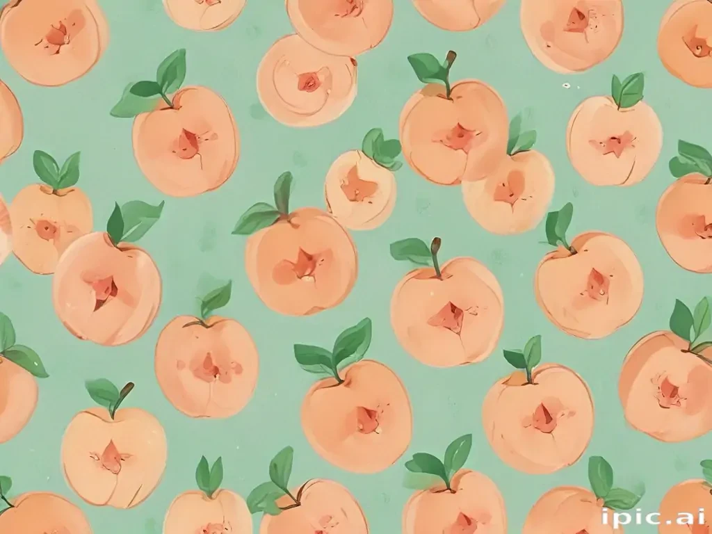 cute peach background