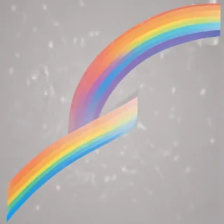 transparent background rainbow clipart