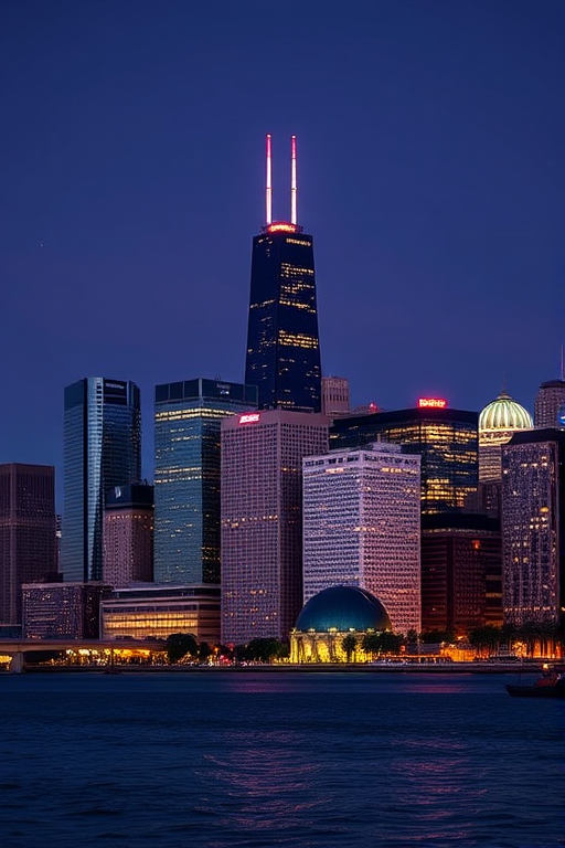 chicago skyline png