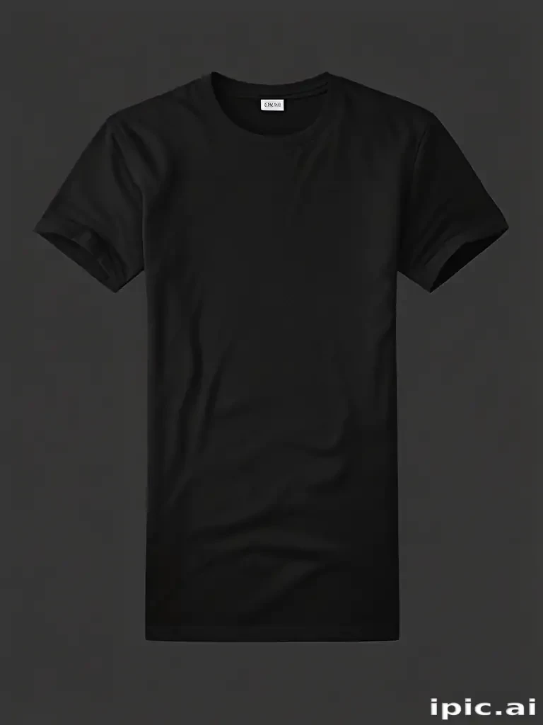 black tee png