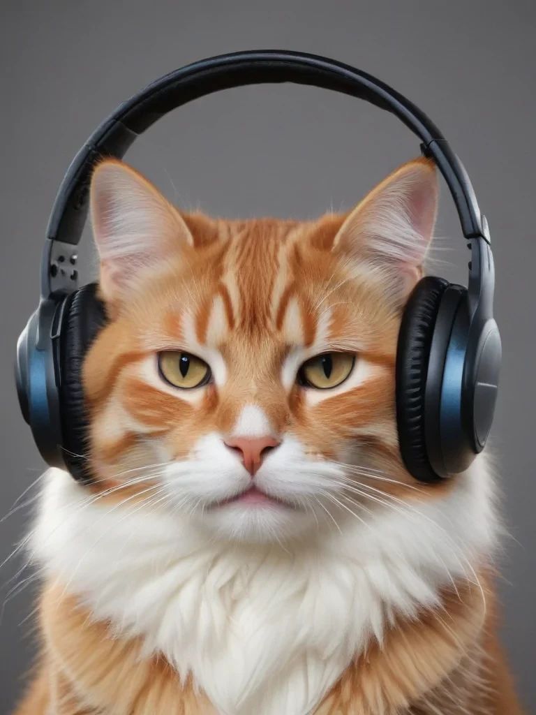 cat headphones png