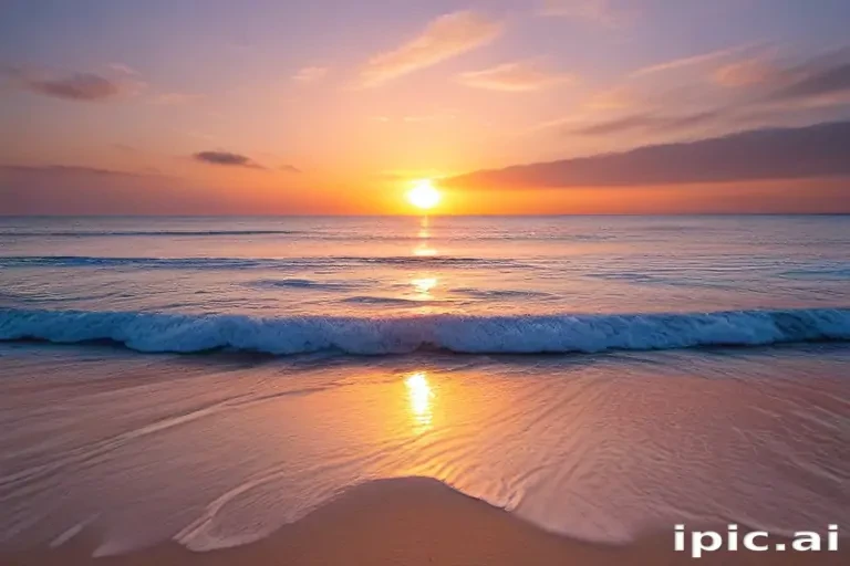 ios beach wallpaper