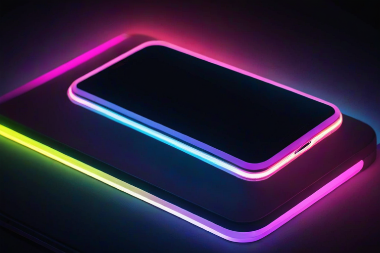 4k neon phone wallpaper