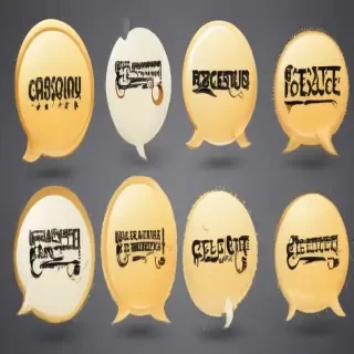 speech bubble clip art