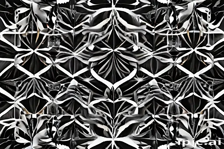 black and white patterns