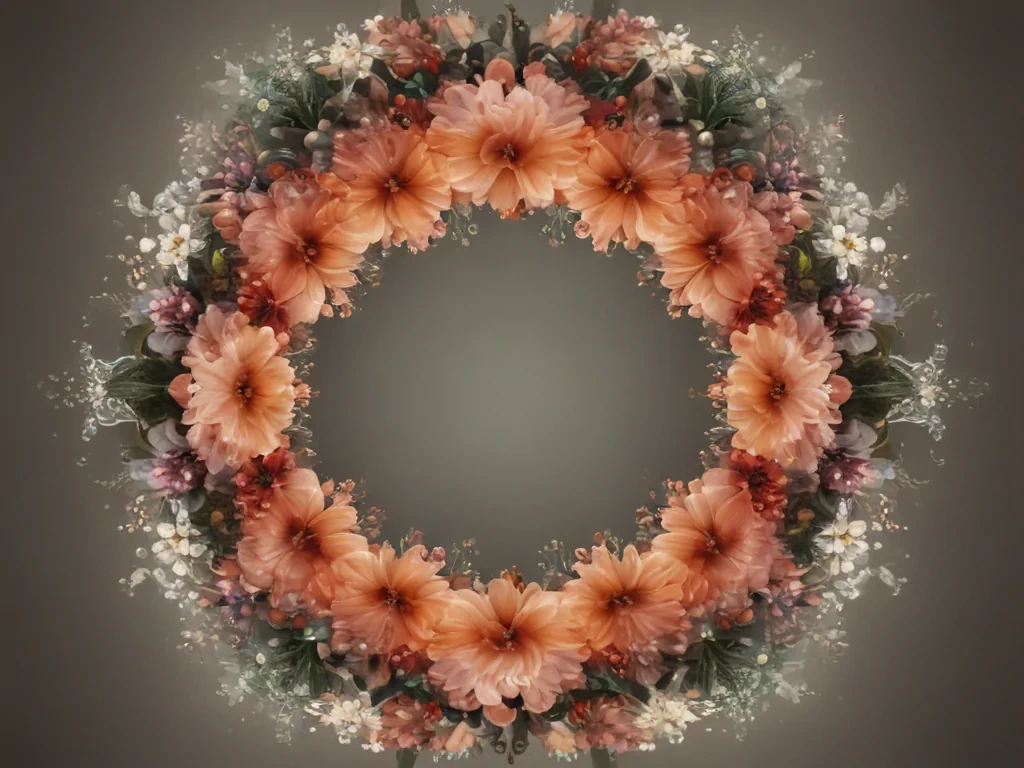 flower circle png