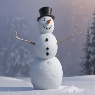 png snowman