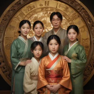 free use asian family